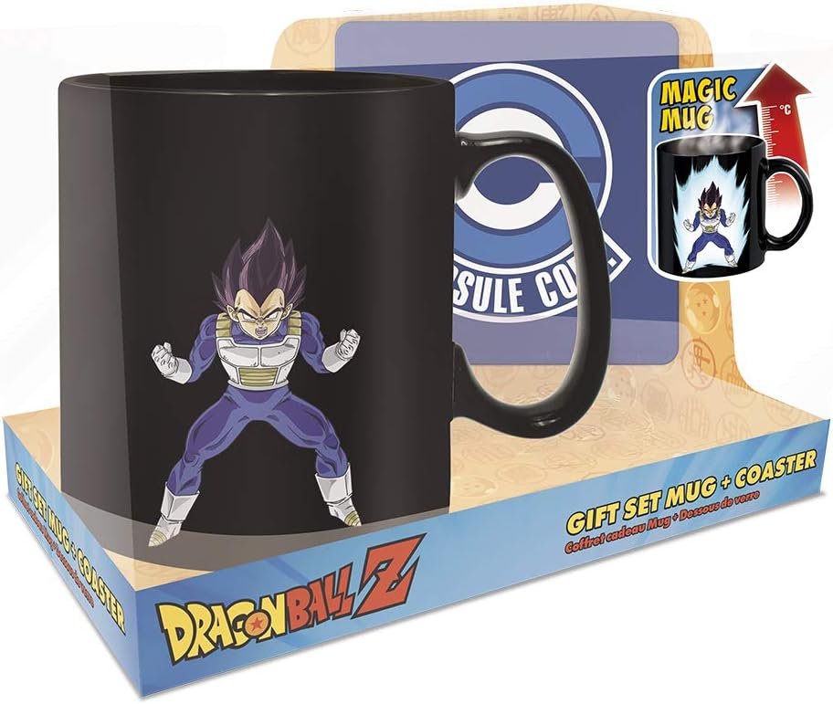 Mug Dragon Ball Z Goku SSJ Nero Premium