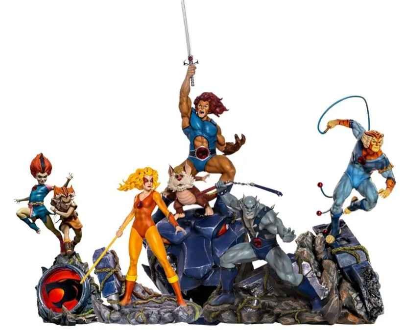 Collezione ThunderCats Art Scale 1/10 Iron Studios — 5 pezzi