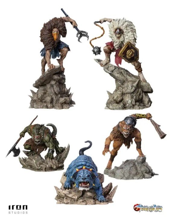 Iron Studios ThunderCats Complete — 11 pezzi Heroes + Villains