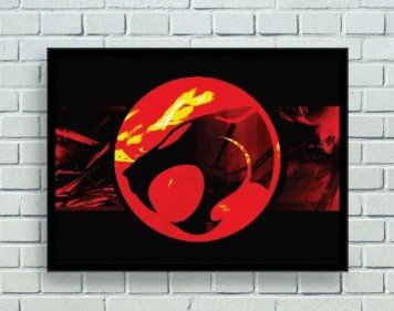 Quadro rétro ThunderCats — stile anni 80