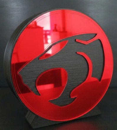 Insegna ThunderCats 3D effetto specchio