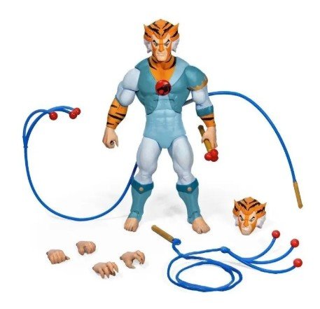 Super7 ULTIMATES! Tygra ThunderCats — action figure con frusta