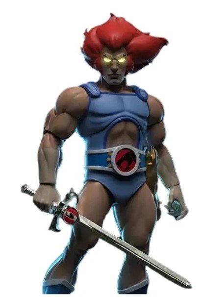 Super7 ULTIMATES! Lion-O ThunderCats — occhi LED — SDCC 2024