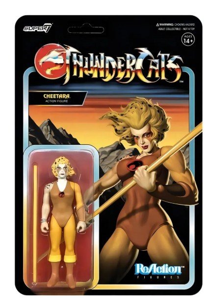 Super7 ReAction Cheetara Deluxe ThunderCats — 3,75"