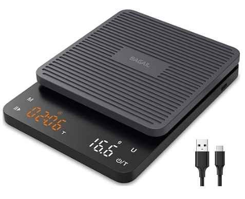 BAGAIL BASICS Bilancia Caffè 0.1g Timer Italia