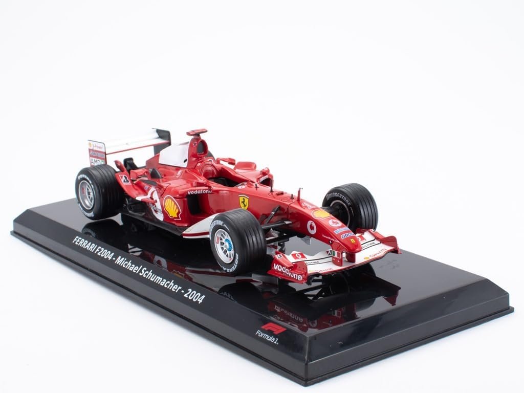 Miniatura Bburago Ferrari F2004 Michael Schumacher campione