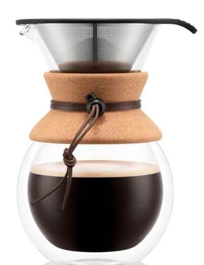 Caffettiera Doppia Parete Vetro 8 Tazze Bodum Italia