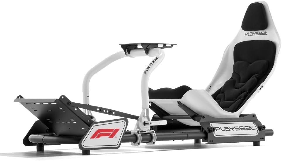 Sedile racing simulatore F1 cockpit setup guida