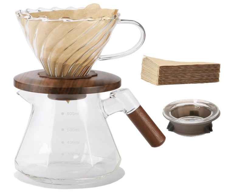 Lalord Verser Over Caffettiera a Valvola Italia