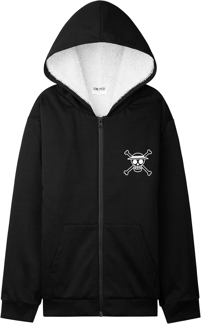 One Piece Felpa con Cappuccio Italia