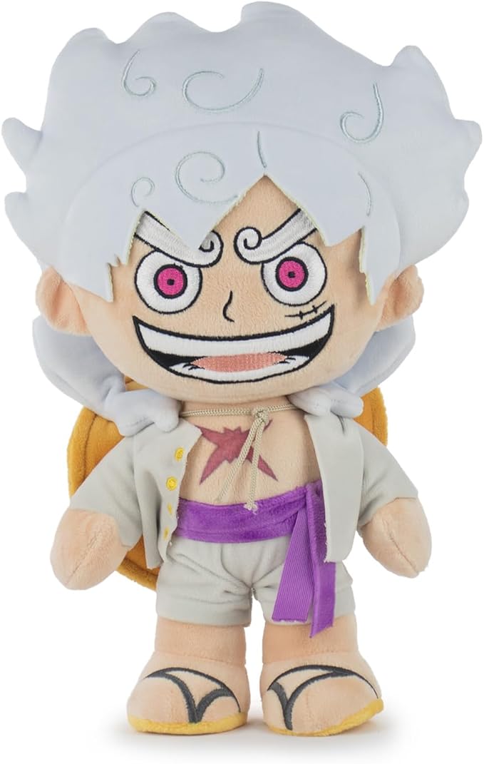 Peluche Luffy Gear 5 One Piece Italia