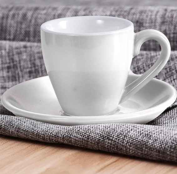 Set Tazzine Espresso Porcellana 80ml Professionale Italia