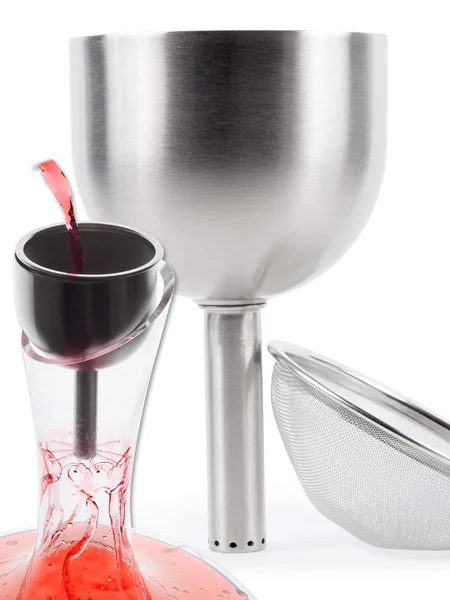 Aeratore imbuto filtro sedimenti vino rosso