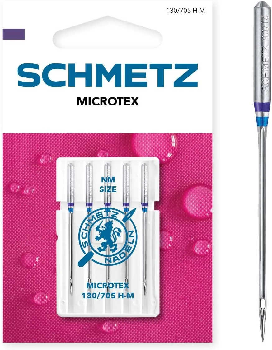 Aghi SCHMETZ Microtex — Punta ultra-fine per tessuti delicati