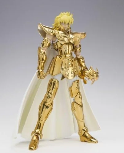 Figurina Aiolia del Leone — 5ª Casa Cloth Myth EX Oro Bandai Saint Seiya