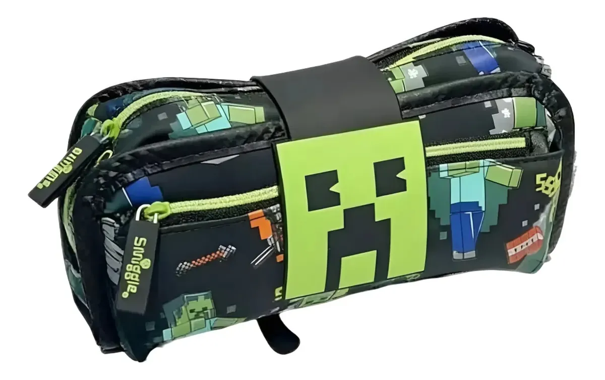 Astuccio Minecraft Creeper — Astuccio scolastico ufficiale