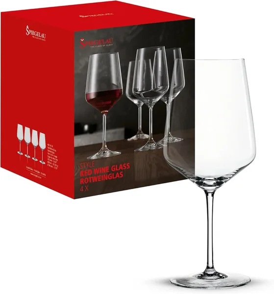 Bicchieri Spiegelau Bordeaux 4 pezzi cristallo senza piombo