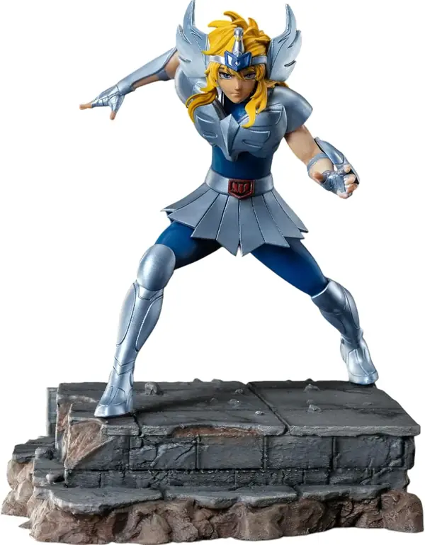 Statuetta Cigno Hyoga Iron Studios Art Scale 1/10 Saint Seiya