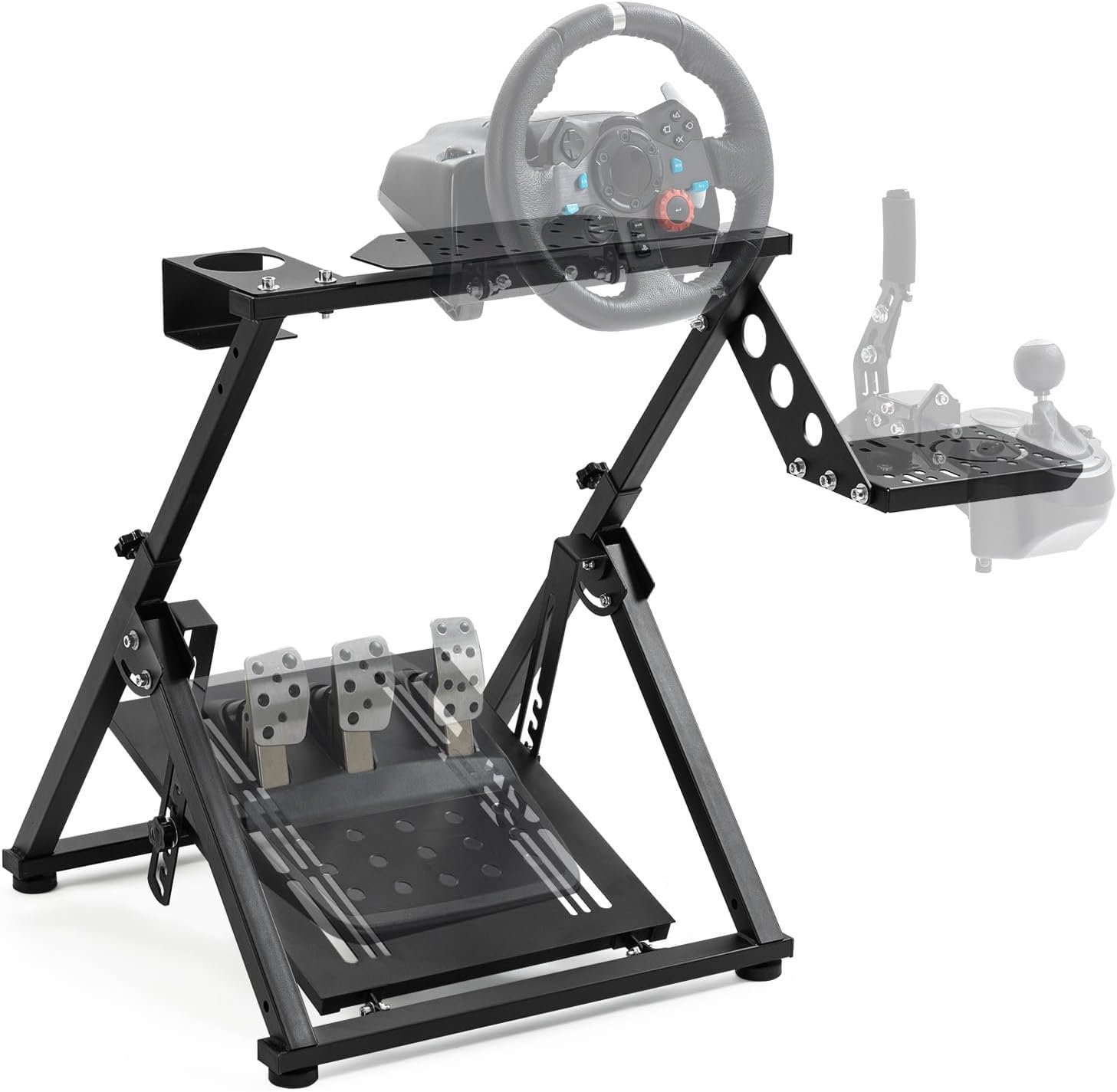 Cockpit supporto volante pieghevole racing simulatore F1