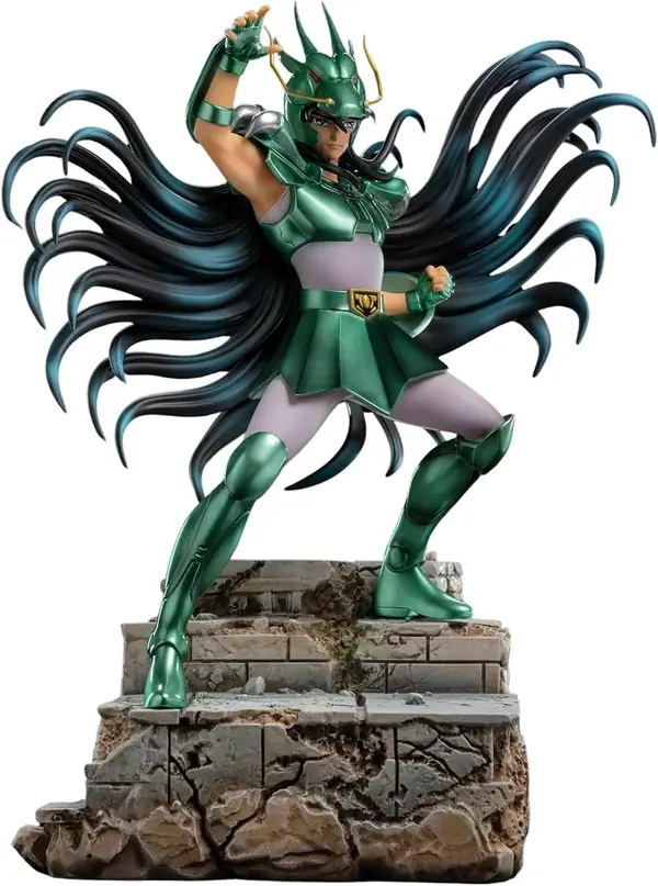 Statuetta Drago Shiryu Iron Studios Art Scale 1/10 Saint Seiya