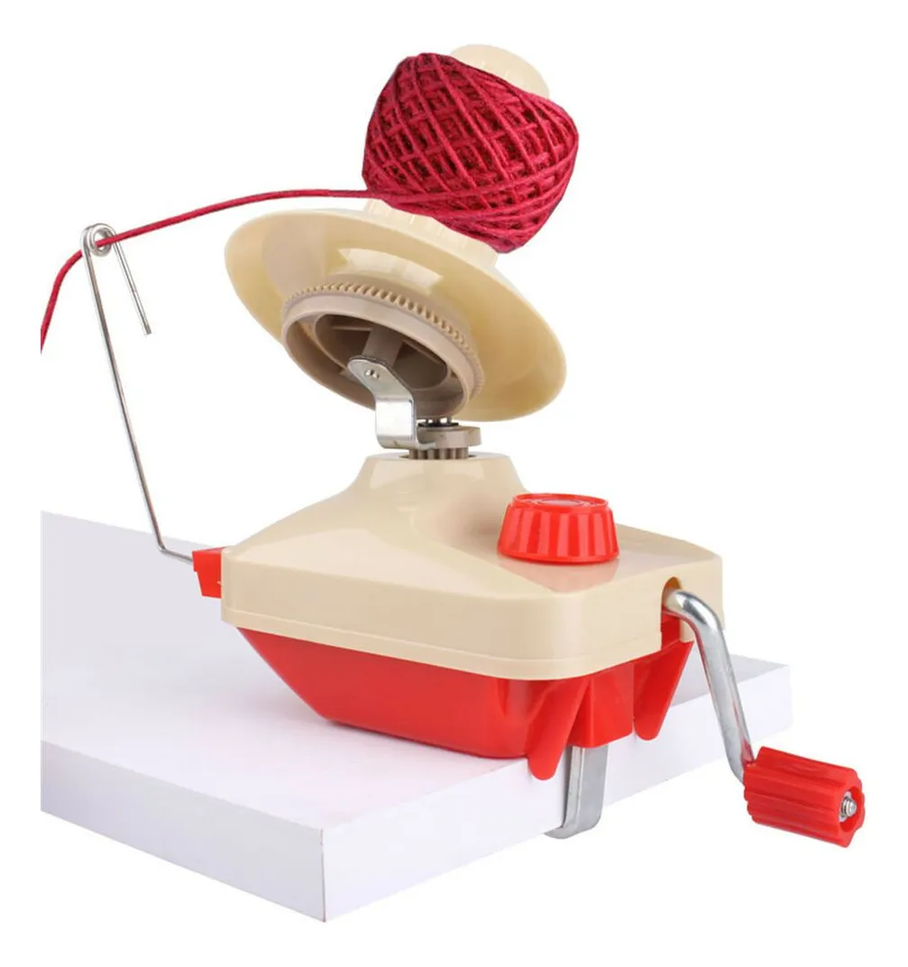 Avvolgitore manuale gomitolo lana manovella portatile