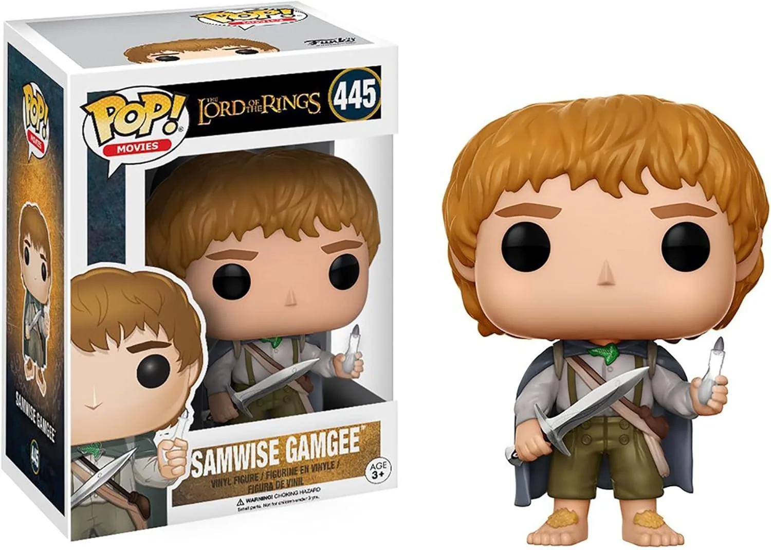 Funko Pop Samwise Gamgee 445 Il Signore degli Anelli Lo Hobbit