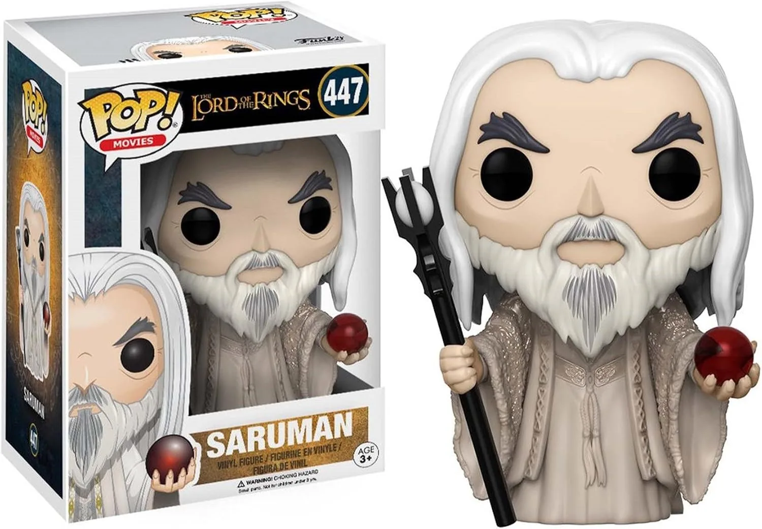 Funko Pop Film Il Signore degli Anelli Saruman 447