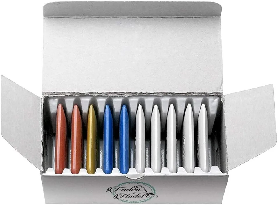 Gessetti da sarto colorati per segnare tessuto — 10 unità