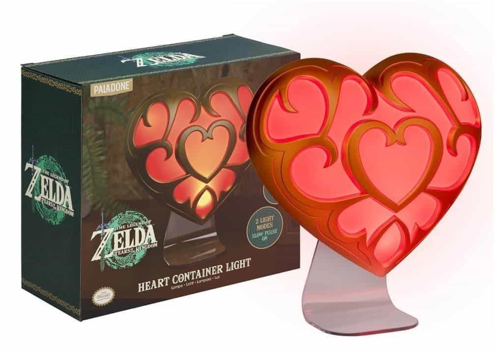 Paladone The Legend of Zelda Heart Container Lampada
