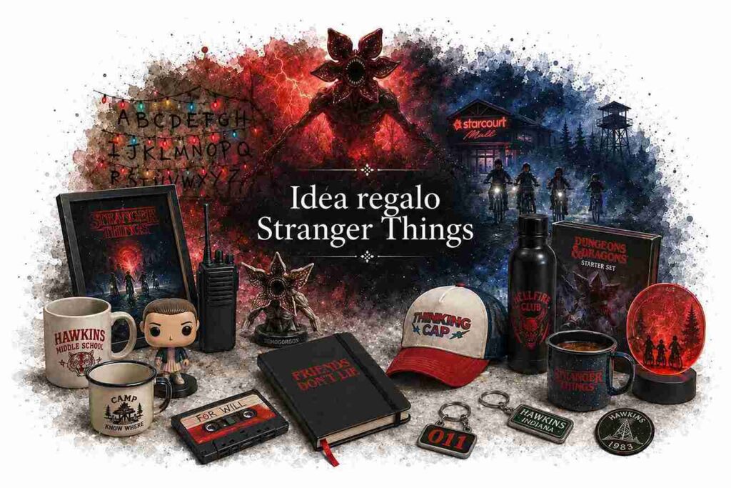 50 idee regalo Stranger Things per i fan di Hawkins (2026)