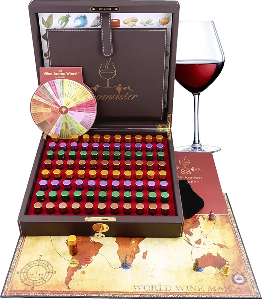 Kit 79 aromi vino master sommelier professionali completo