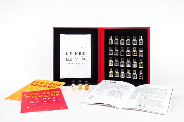 Kit aromi vino 24 fialette degustazione formazione olfattiva