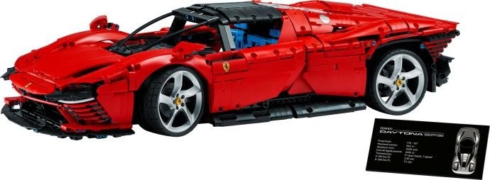 LEGO Icons Ferrari Daytona SP3 set adulti premium
