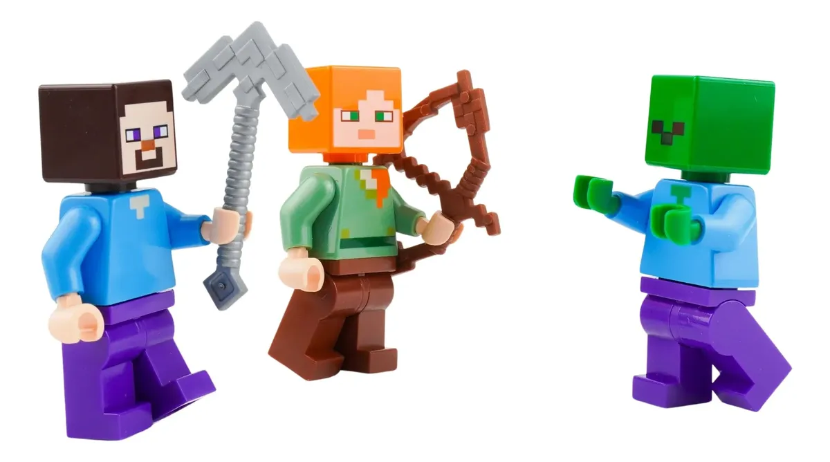 LEGO Minecraft Pack Minifigure — Personaggi ufficiali