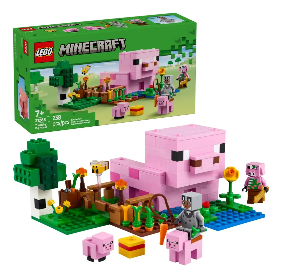 LEGO Minecraft Il Villaggio — Grande set con villagers