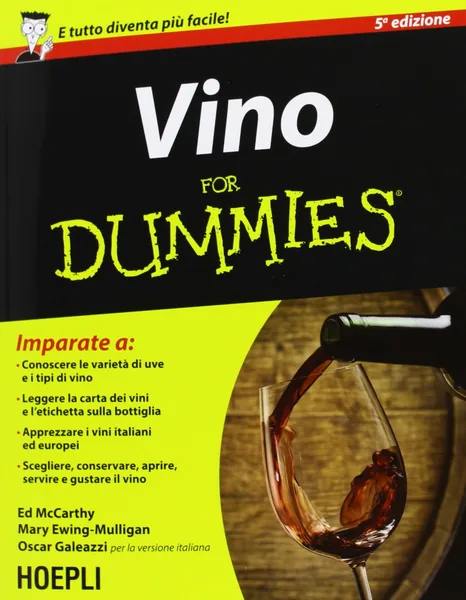 Il Vino per Dummies guida completa principianti italiano