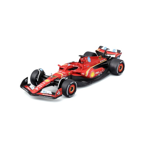 Bburago Ferrari SF-24 Carlos Sainz 2024 miniatura F1