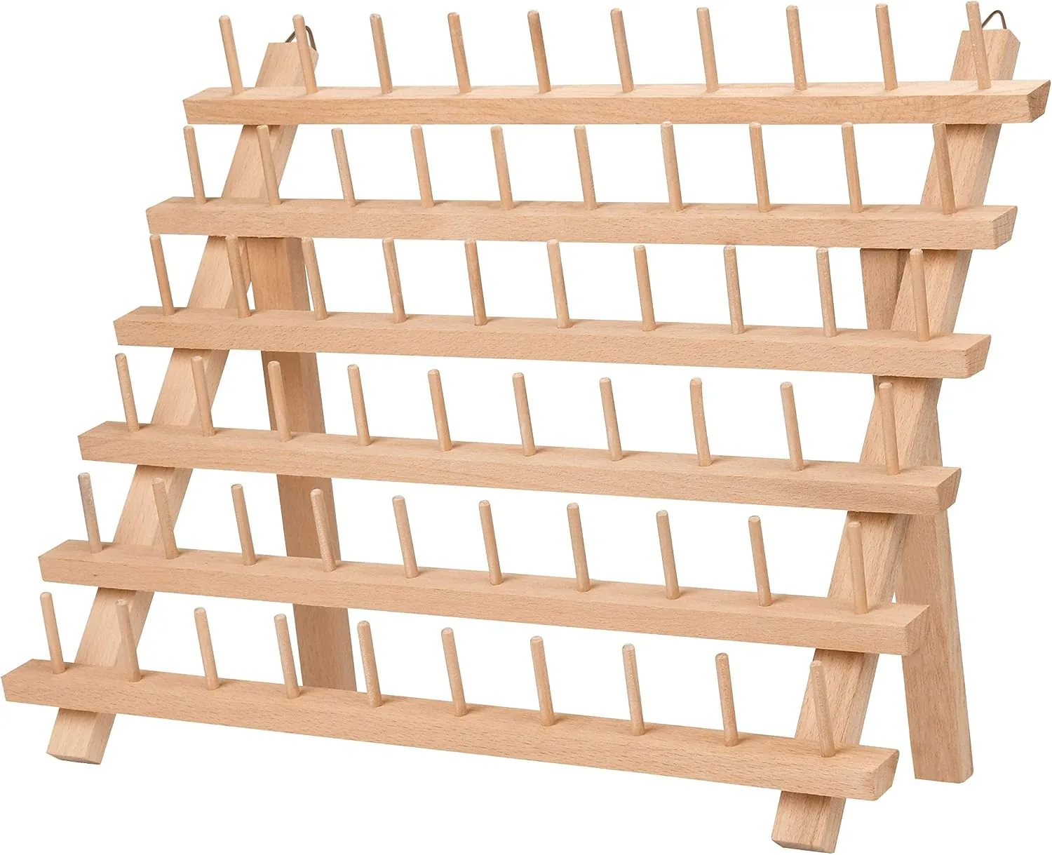 Porta-rocchetti in legno 60 posti cucito Kurtzy