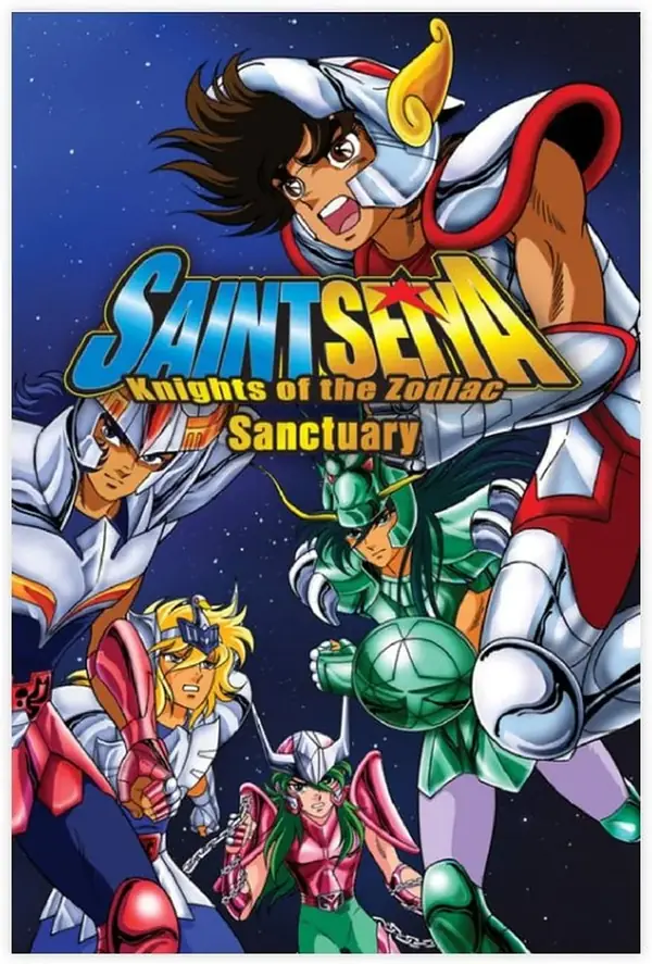 Poster su tela Saint Seiya Cavalieri dello Zodiaco 40x60cm