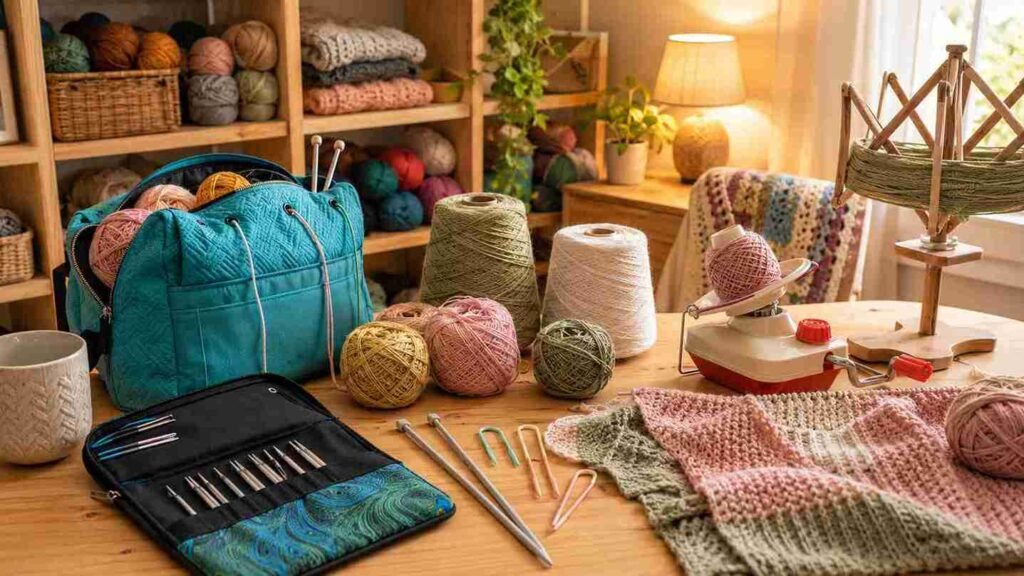 Regali per chi lavora a maglia: ferri e kit top