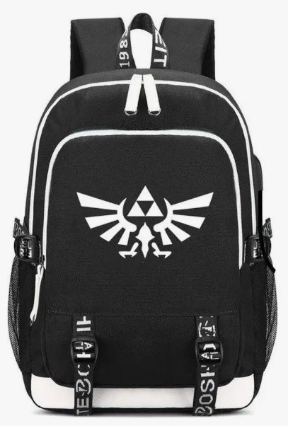 Zaino Zelda Verde Hyrule Scuola Viaggio