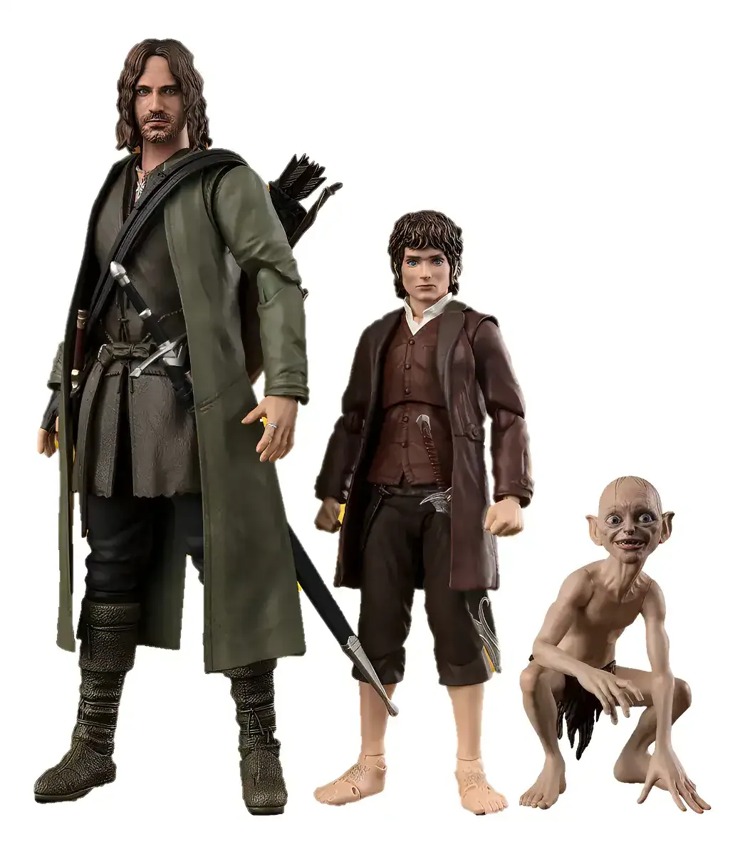 Action figure articolata Il Signore degli Anelli Aragorn Bandai S.H.Figuarts