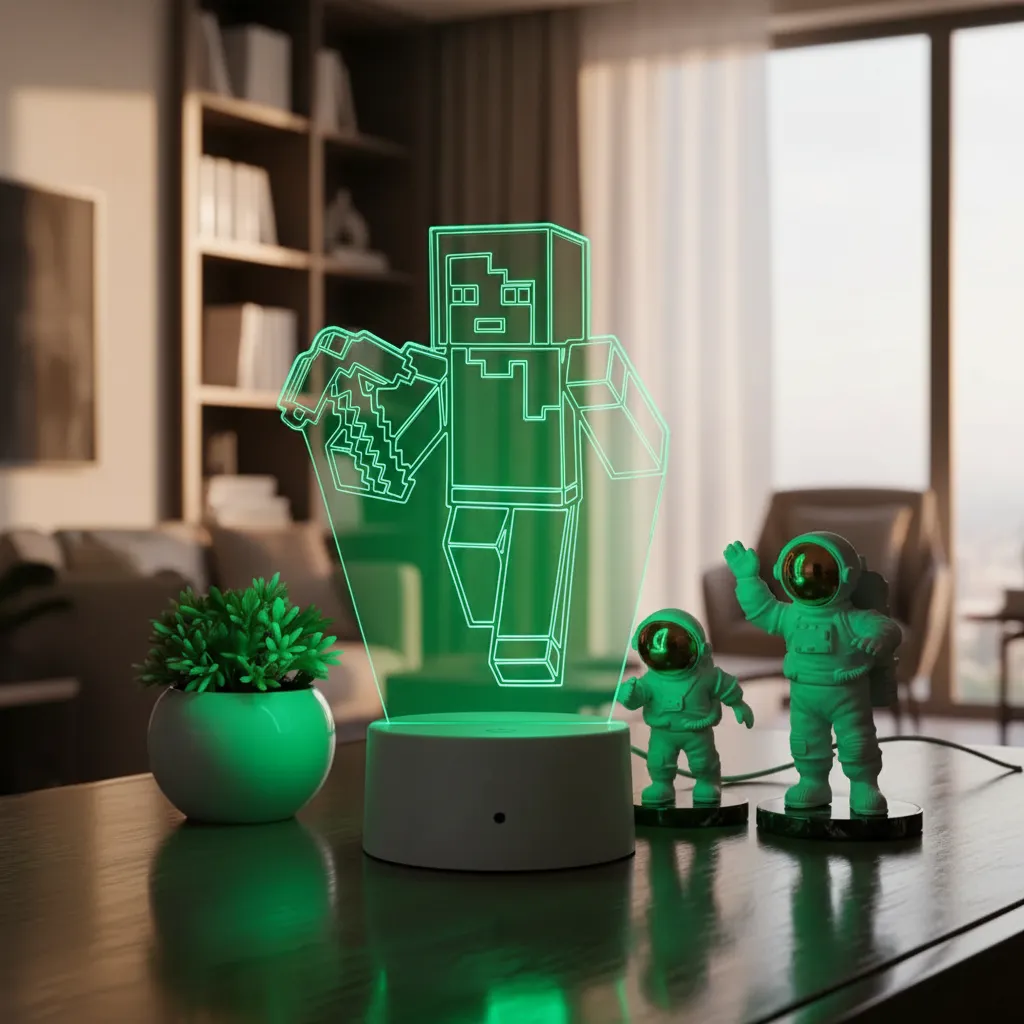 Striscia LED USB Minecraft RGB — Illuminazione atmosfera gaming