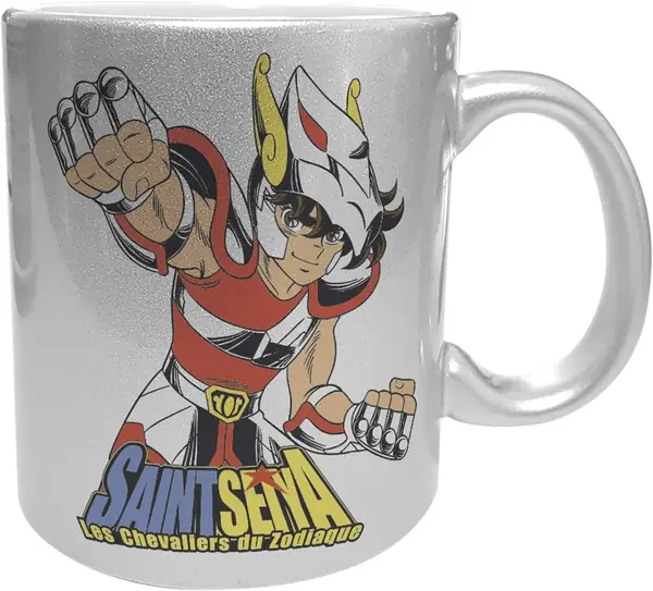 Tazza ABYstyle 320ml effetto argentato Pegaso Saint Seiya