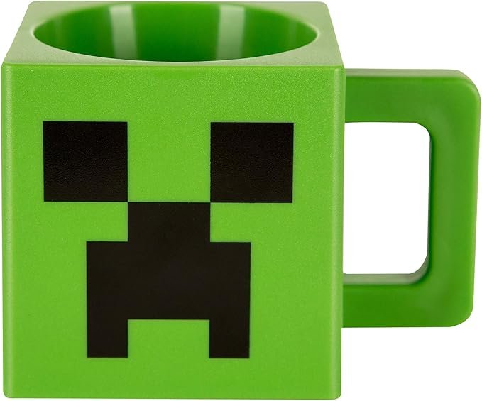Tazza Minecraft Creeper Quadrata — Tazza in ceramica Minecraft