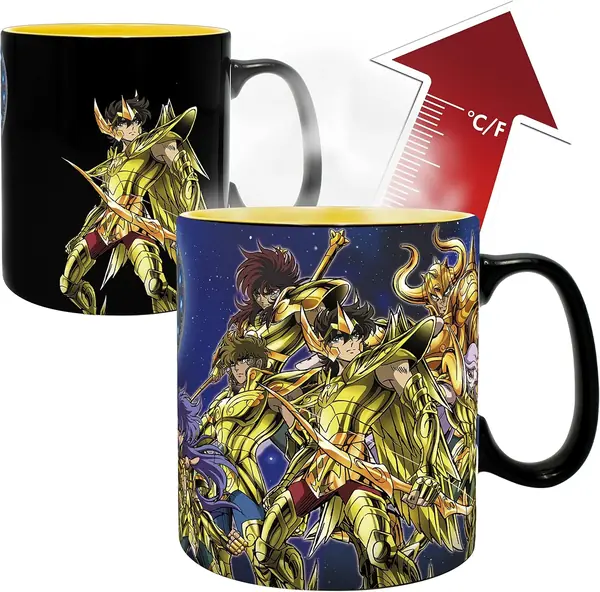 Tazza Termoreattiva ABYstyle Cavalieri d'Oro Saint Seiya