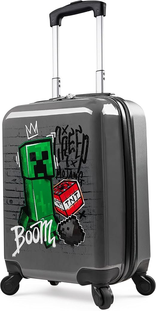 Trolley valigia Minecraft bambini — Bagaglio scolastico Minecraft