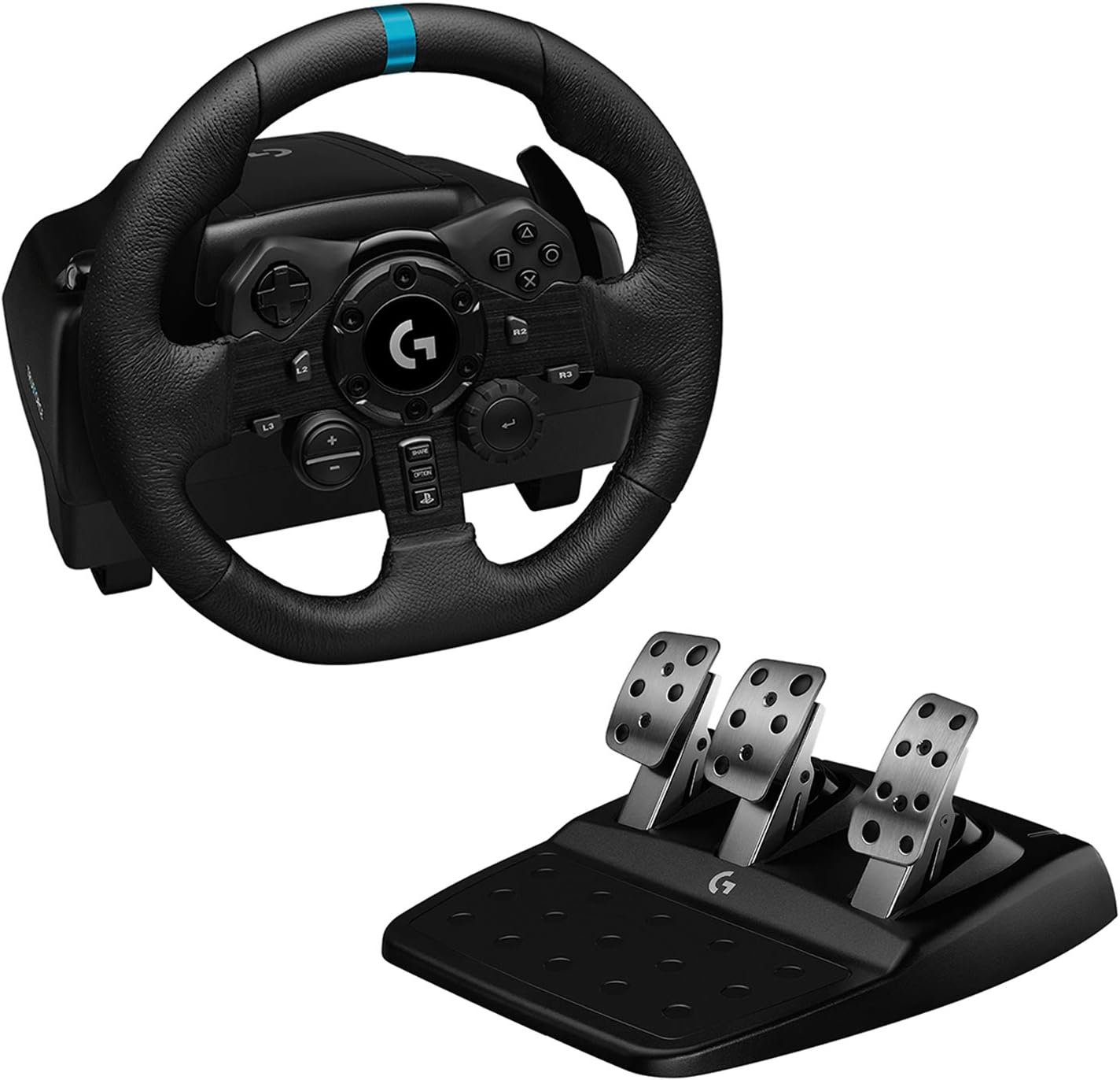 Volante Logitech G923 TrueForce PS5 simulatore guida F1