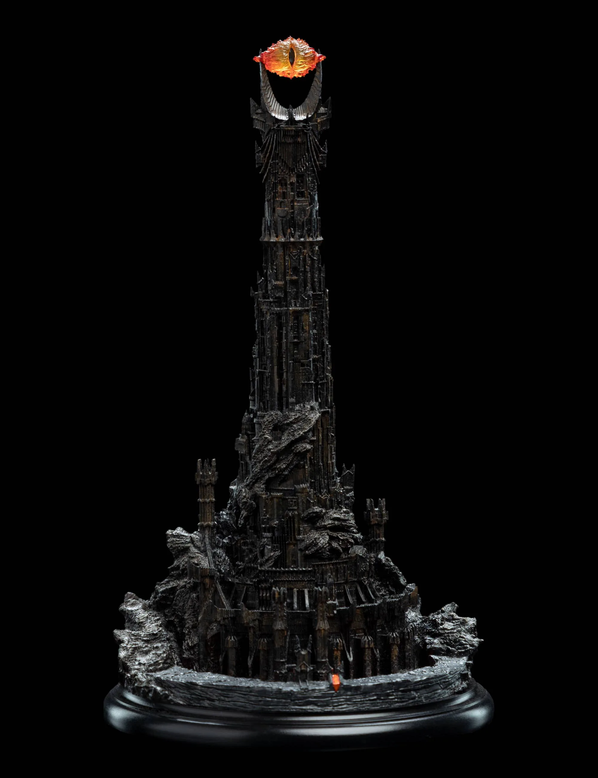 Ambiente miniatura Il Signore degli Anelli Torre di Barad-dûr Weta Workshop