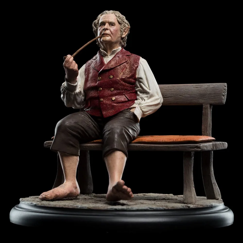Weta Workshop Polystone Il Signore degli Anelli Bilbo Baggins Premium Mini Statuetta